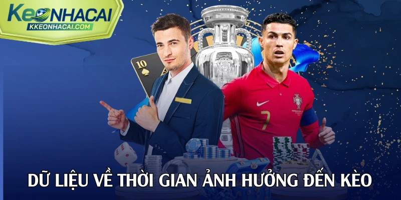 Dữ liệu về thời gian ảnh hưởng đến kèo thời gian ghi bàn